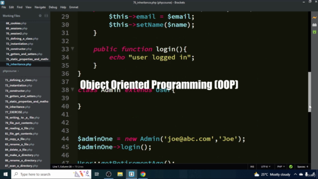 PHP for Beginners 2023 – Screenshot 3