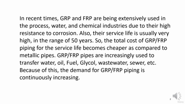 FRP-GRP-GRE Piping/Pipeline Stress Analysis Using Caesar II β Screenshot 1