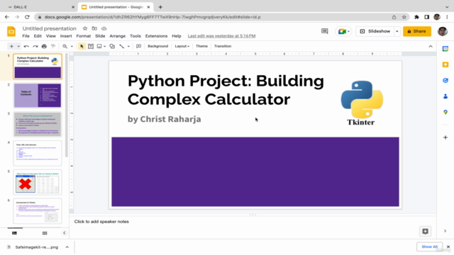 Python Project: Building Complex Calculator - Screenshot_01