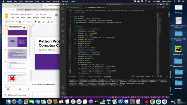 Python Project: Building Complex Calculator - Screenshot_02