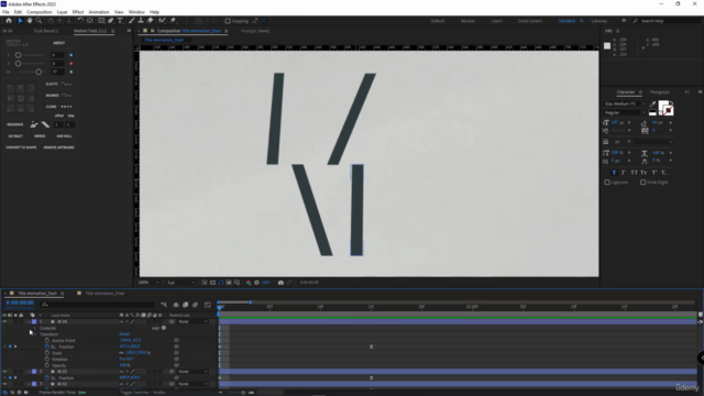 Motion Graphics in After effects | Title Animation - Screenshot_02