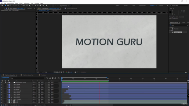 Motion Graphics in After effects | Title Animation - Screenshot_04