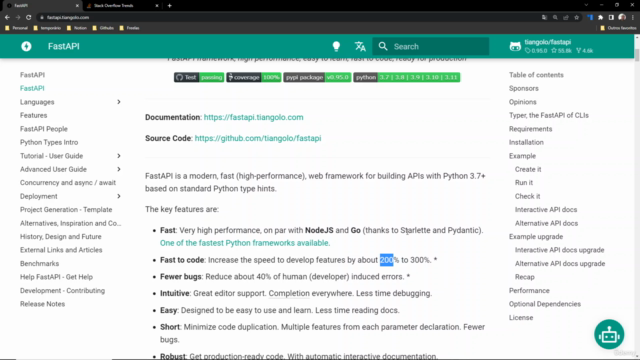 FastAPI Avançado 2023 | 2 Projetos | TDD | PostgreSQL - Screenshot_02