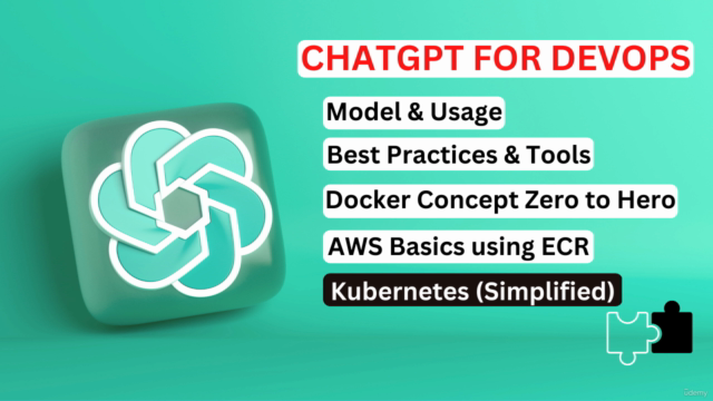 ChatGPT for DEVOPS : Learn Kubernetes, Docker and AWS ECR! – Screenshot 1