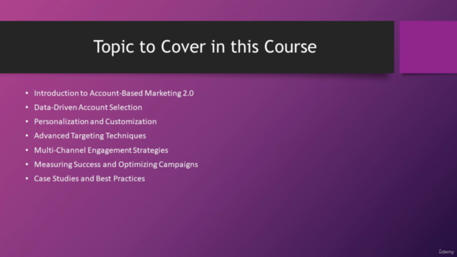 Master Course in Account-Based Marketing (ABM2.0) – Screenshot 3