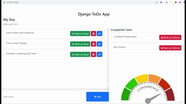 Python Django for Beginners with 2 Practical Projects – Screenshot 3