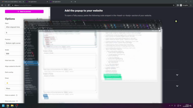 Kurs formularze bez kodowania – Tally i Typeform – Screenshot 4