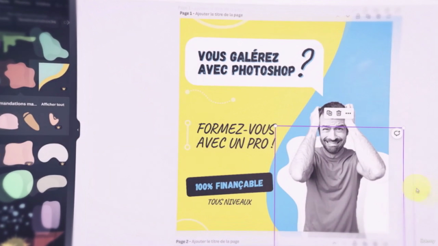 Canva de débutant à avancé : Maîtrise les fondamentaux – Screenshot 2