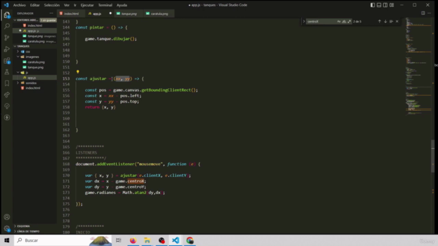 Crea tus propios juegos con HTML Y CANVAS JAVASCRIPT – Screenshot 4