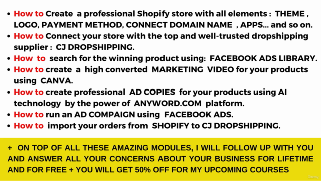 E-com Dropshipping Ultimate Training Course for Beginners – Screenshot 3
