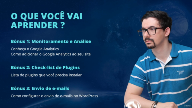 Primeiros passos com WordPress – Screenshot 3