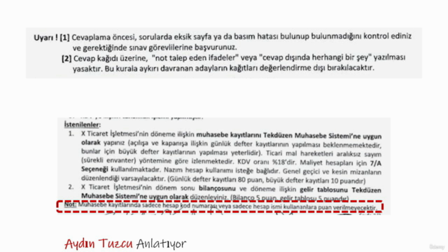 Finansal Muhasebe - SMMM Yeterlilik Sınav Soru Çözümü – Screenshot 1