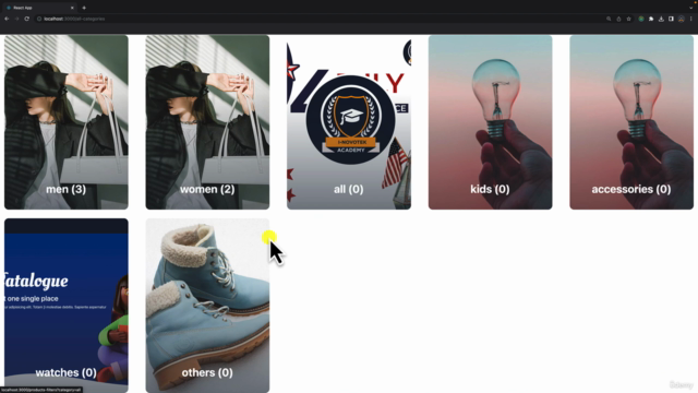 MERN Stack E-commerce Project: Part 2: Frontend Only – Screenshot 1