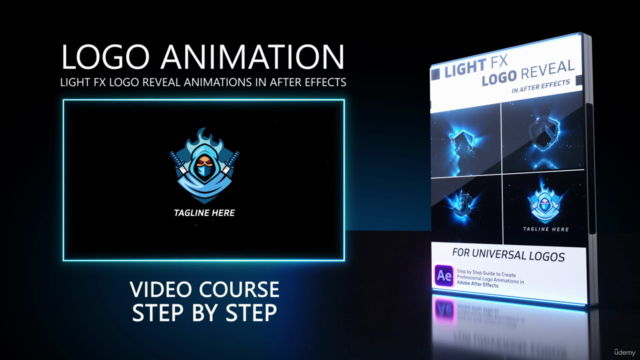 Motion Graphics : Light FX Logo Reveal in After Effects CC - Screenshot_01