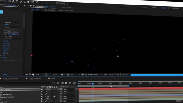 Motion Graphics : Light FX Logo Reveal in After Effects CC - Screenshot_02