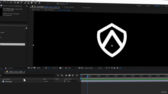 Motion Graphics : Light FX Logo Reveal in After Effects CC - Screenshot_03