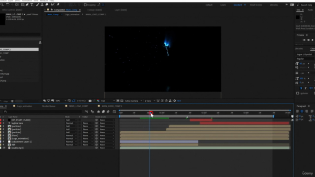 Motion Graphics : Light FX Logo Reveal in After Effects CC - Screenshot_04