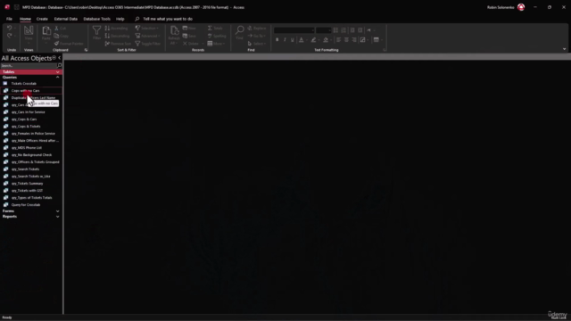 Access 365 Intermediate: Take Your DB to the Next Level! – Screenshot 1