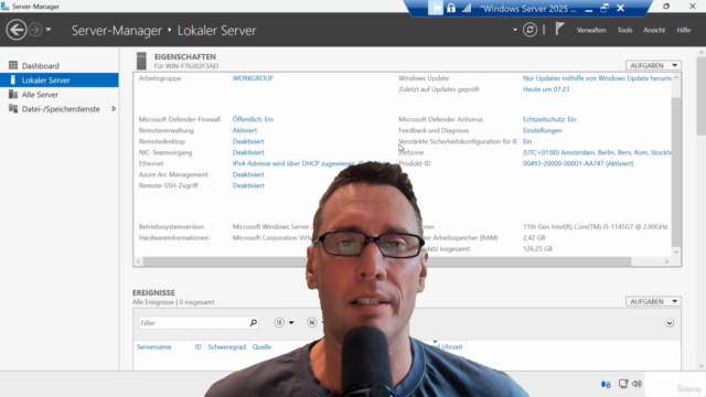 Microsoft Windows Server 2025 für Einsteiger – Screenshot 1