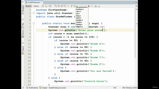 Java and Object Oriented programming Essential Training – Screenshot 3