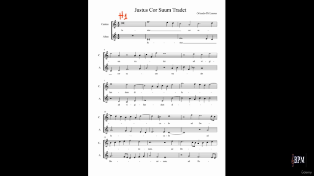 Curso de Música: Contrapunto vocal a dos voces – Screenshot 2
