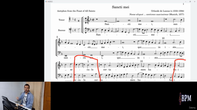 Curso de Música: Contrapunto vocal a dos voces – Screenshot 3