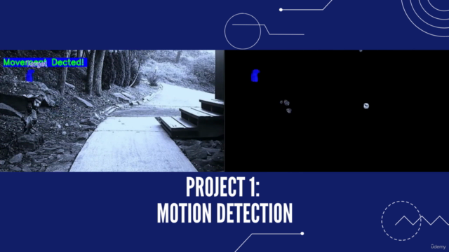 Motion Detection using Python and OpenCV – Screenshot 2
