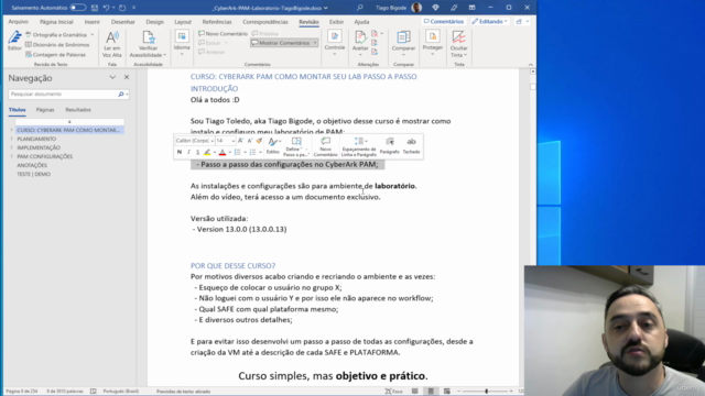CyberArk PAM laboratório – Screenshot 4