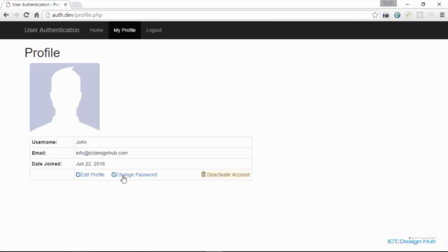 PHP: Complete Login and Registration System with PHP & MYSQL – Screenshot 2