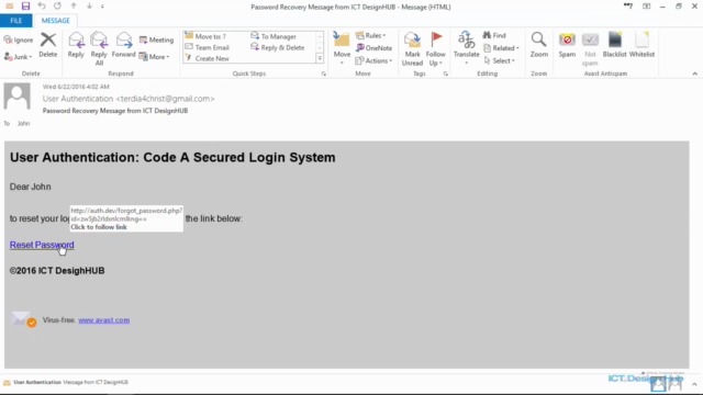PHP: Complete Login and Registration System with PHP & MYSQL – Screenshot 3