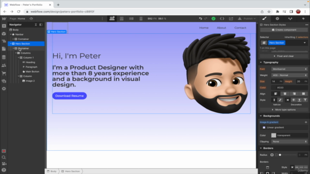 Webflow Essentials: Hands-On Guide to Building Websites – Screenshot 3