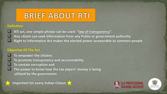 Right To Information Act – Screenshot 3