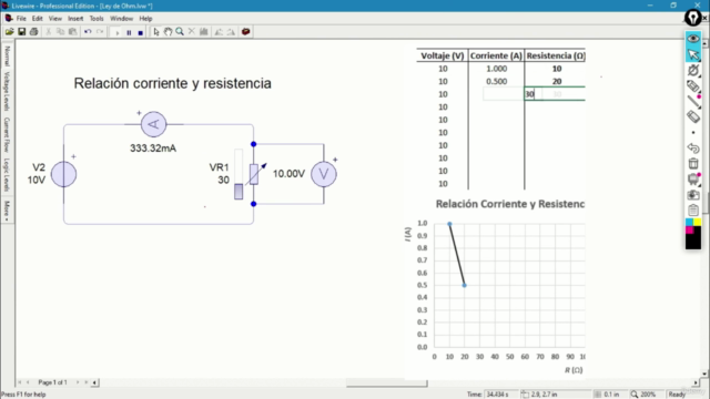Electricidad - Principios de circuitos eléctricos – Screenshot 2