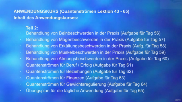 Quantenströmen Grundkurs - Quantenheilung Teil 2 – Screenshot 4