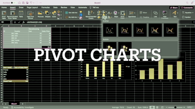 Business Intelligence and Data Visualisation in Excel 365 – Screenshot 3