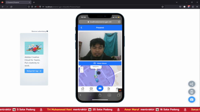 Membangun Aplikasi E-Absensi Dengan Codeigniter 4 – Screenshot 2