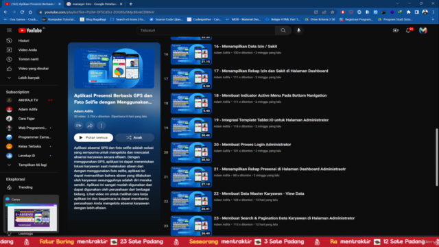 Membangun Aplikasi E-Absensi Dengan Codeigniter 4 – Screenshot 4