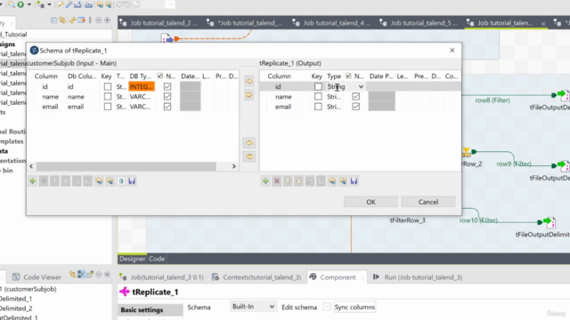 Talend Open Studio pour l’intégration de données – Screenshot 4