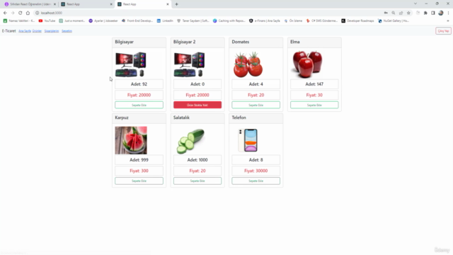Sıfırdan React Öğrenelim – Screenshot 4