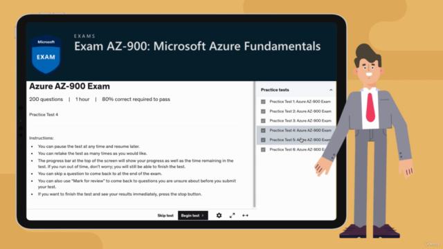 AZ-900: Microsoft Azure Fundamentals, 1000+ Q&A, 2023 - Screenshot_01