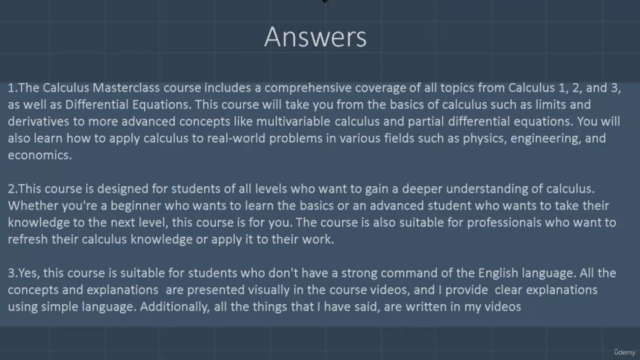 Math Essentials: Algebra and Calculus 1, 2, 3 for Engineers - Screenshot_03