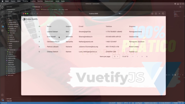 Curso de Vuetify 100% Prático - Screenshot_01