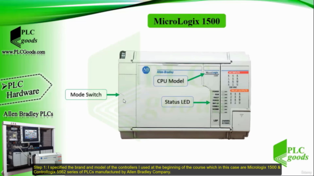 Allen Bradley PLC training - RSLogix 500/5000 series – Screenshot 1