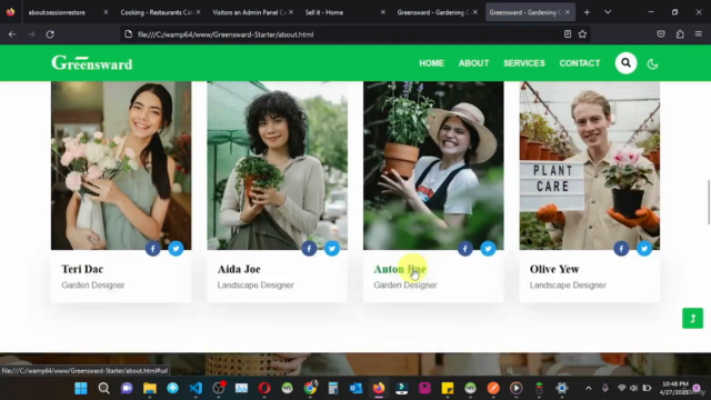 HTML and CSS for beginners, Build a beautiful agency website – Screenshot 3
