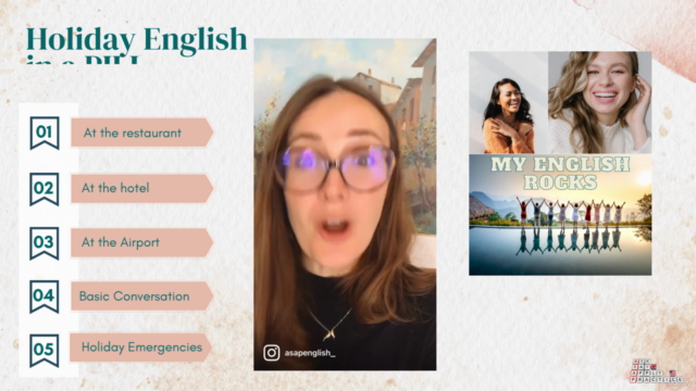 Holiday English in a Pill – Screenshot 2