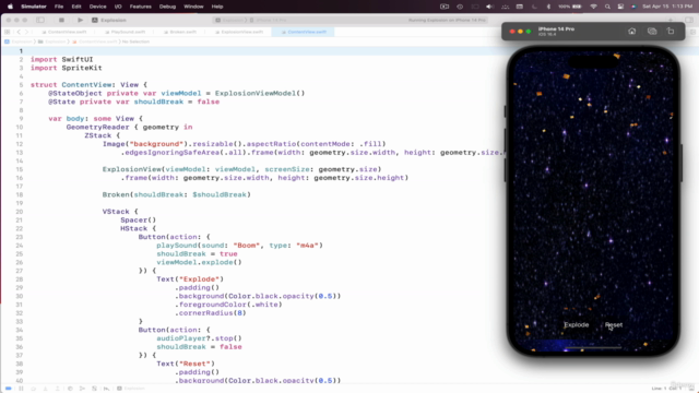SwiftUI and SpriteKit Particle Systems - Screenshot_04