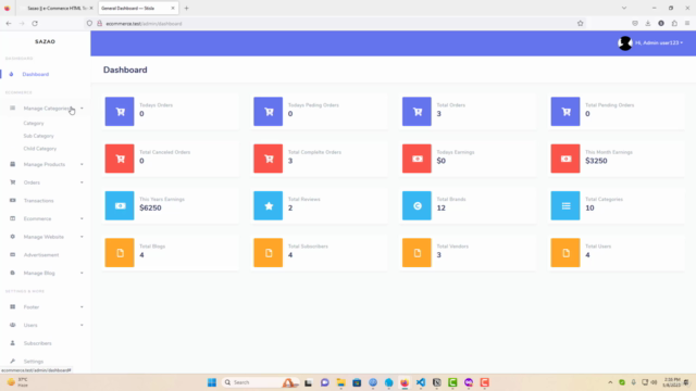 Laravel - Build Multi Vendor Ecommerce Website (2024) – Screenshot 3