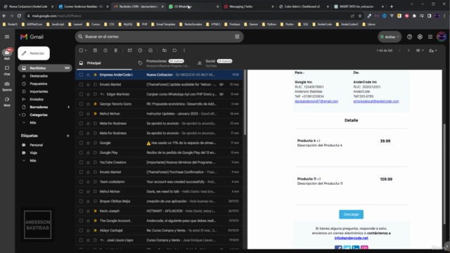 Crea tu propio Cotizador Online con PHP, MySQL, JS y ChatGPT – Screenshot 2