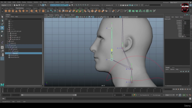 Character Rigging Crash Course In Autodesk Maya – Screenshot 3