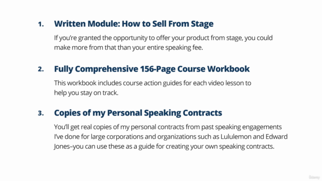 6-Figure Speaker: The Professional Speaker Blueprint – Screenshot 3